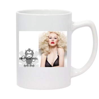 Christina Aguilera 14oz White Statesman Mug