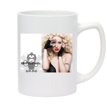 Christina Aguilera 14oz White Statesman Mug