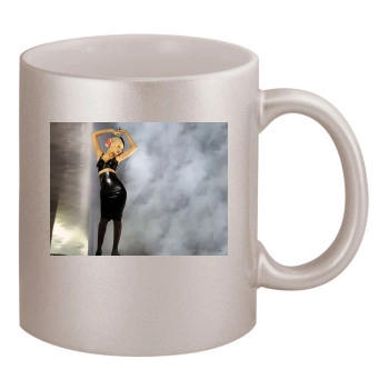 Christina Aguilera 11oz Metallic Silver Mug