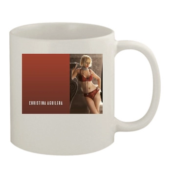 Christina Aguilera 11oz White Mug