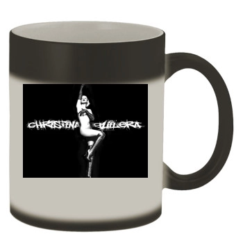 Christina Aguilera Color Changing Mug