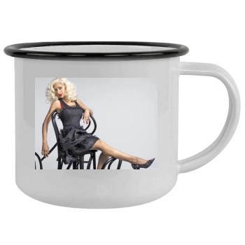 Christina Aguilera Camping Mug