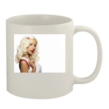 Christina Aguilera 11oz White Mug