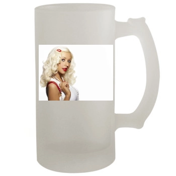 Christina Aguilera 16oz Frosted Beer Stein