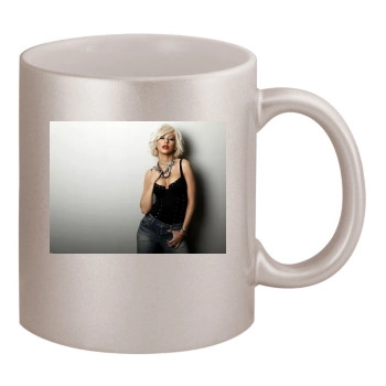 Christina Aguilera 11oz Metallic Silver Mug