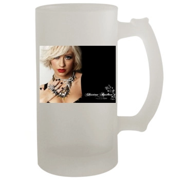 Christina Aguilera 16oz Frosted Beer Stein