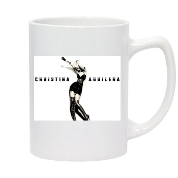 Christina Aguilera 14oz White Statesman Mug