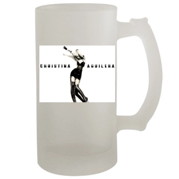 Christina Aguilera 16oz Frosted Beer Stein