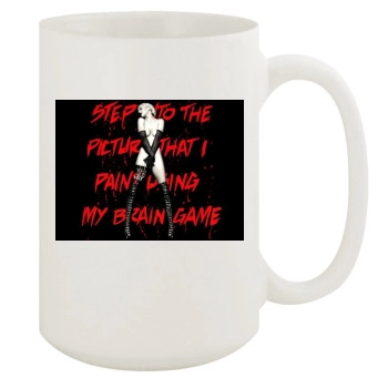 Christina Aguilera 15oz White Mug