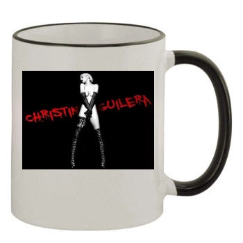 Christina Aguilera 11oz Colored Rim & Handle Mug