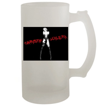 Christina Aguilera 16oz Frosted Beer Stein