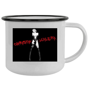 Christina Aguilera Camping Mug