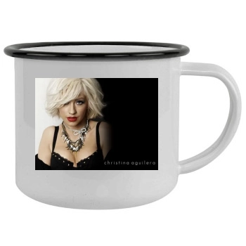 Christina Aguilera Camping Mug