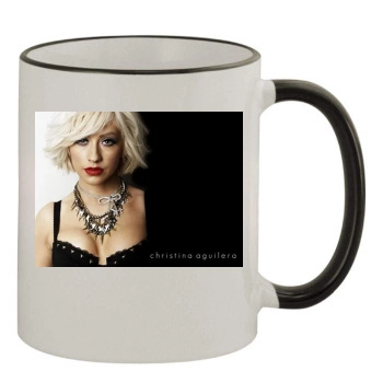 Christina Aguilera 11oz Colored Rim & Handle Mug