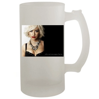 Christina Aguilera 16oz Frosted Beer Stein