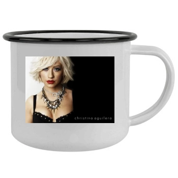 Christina Aguilera Camping Mug