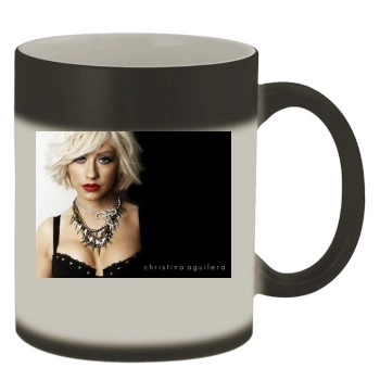 Christina Aguilera Color Changing Mug