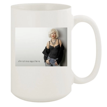 Christina Aguilera 15oz White Mug