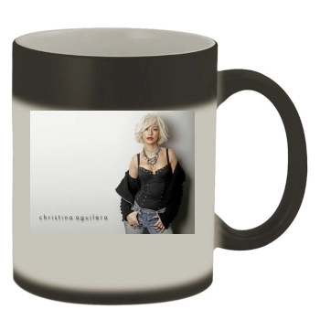 Christina Aguilera Color Changing Mug