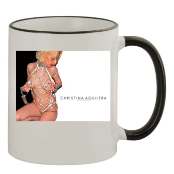 Christina Aguilera 11oz Colored Rim & Handle Mug