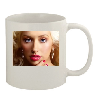 Christina Aguilera 11oz White Mug