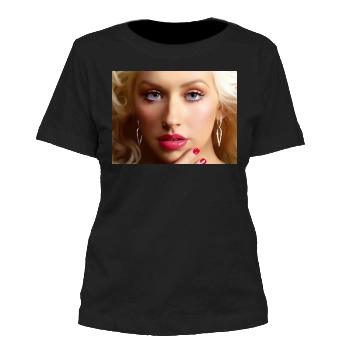 Christina Aguilera Women's Cut T-Shirt