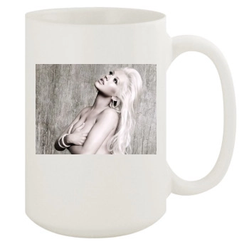 Christina Aguilera 15oz White Mug