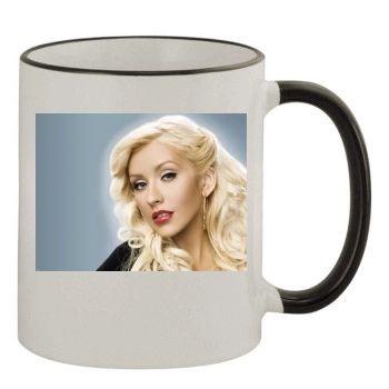 Christina Aguilera 11oz Colored Rim & Handle Mug