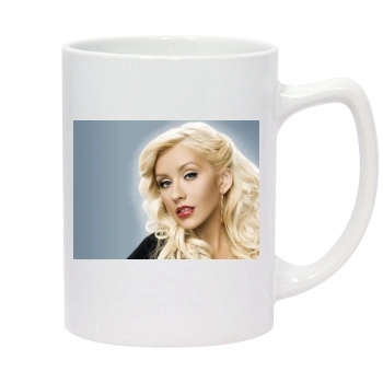 Christina Aguilera 14oz White Statesman Mug