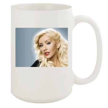 Christina Aguilera 15oz White Mug