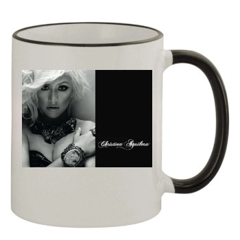 Christina Aguilera 11oz Colored Rim & Handle Mug