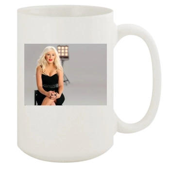 Christina Aguilera 15oz White Mug