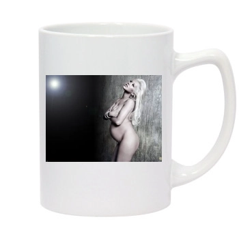 Christina Aguilera 14oz White Statesman Mug