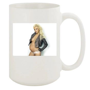 Christina Aguilera 15oz White Mug