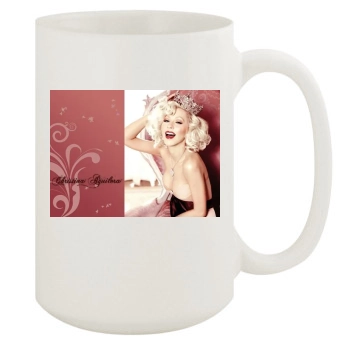 Christina Aguilera 15oz White Mug