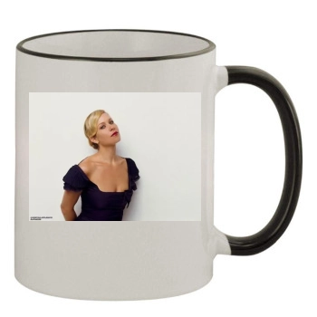 Christina Applegate 11oz Colored Rim & Handle Mug