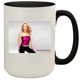 Christina Applegate 15oz Colored Inner & Handle Mug