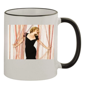 Christina Applegate 11oz Colored Rim & Handle Mug