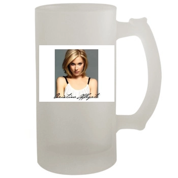 Christina Applegate 16oz Frosted Beer Stein