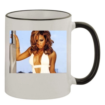 Christina Milian 11oz Colored Rim & Handle Mug