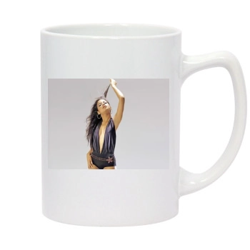 Christina Milian 14oz White Statesman Mug