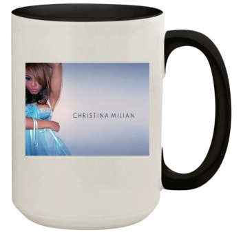 Christina Milian 15oz Colored Inner & Handle Mug