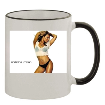 Christina Milian 11oz Colored Rim & Handle Mug