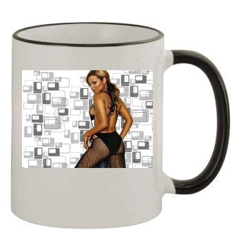 Christina Milian 11oz Colored Rim & Handle Mug