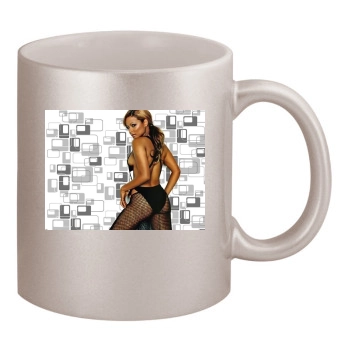 Christina Milian 11oz Metallic Silver Mug