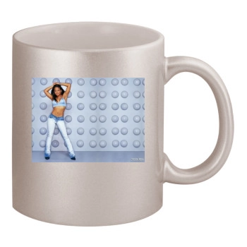 Christina Milian 11oz Metallic Silver Mug