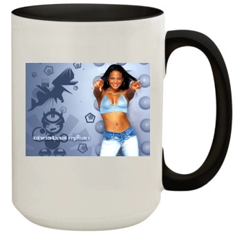 Christina Milian 15oz Colored Inner & Handle Mug