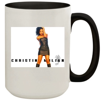 Christina Milian 15oz Colored Inner & Handle Mug