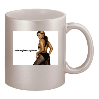 Christina Milian 11oz Metallic Silver Mug