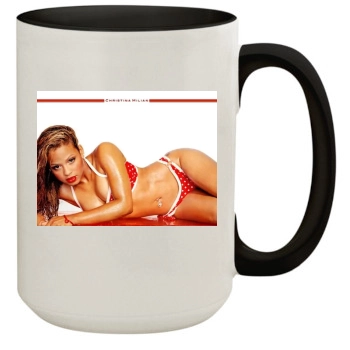 Christina Milian 15oz Colored Inner & Handle Mug